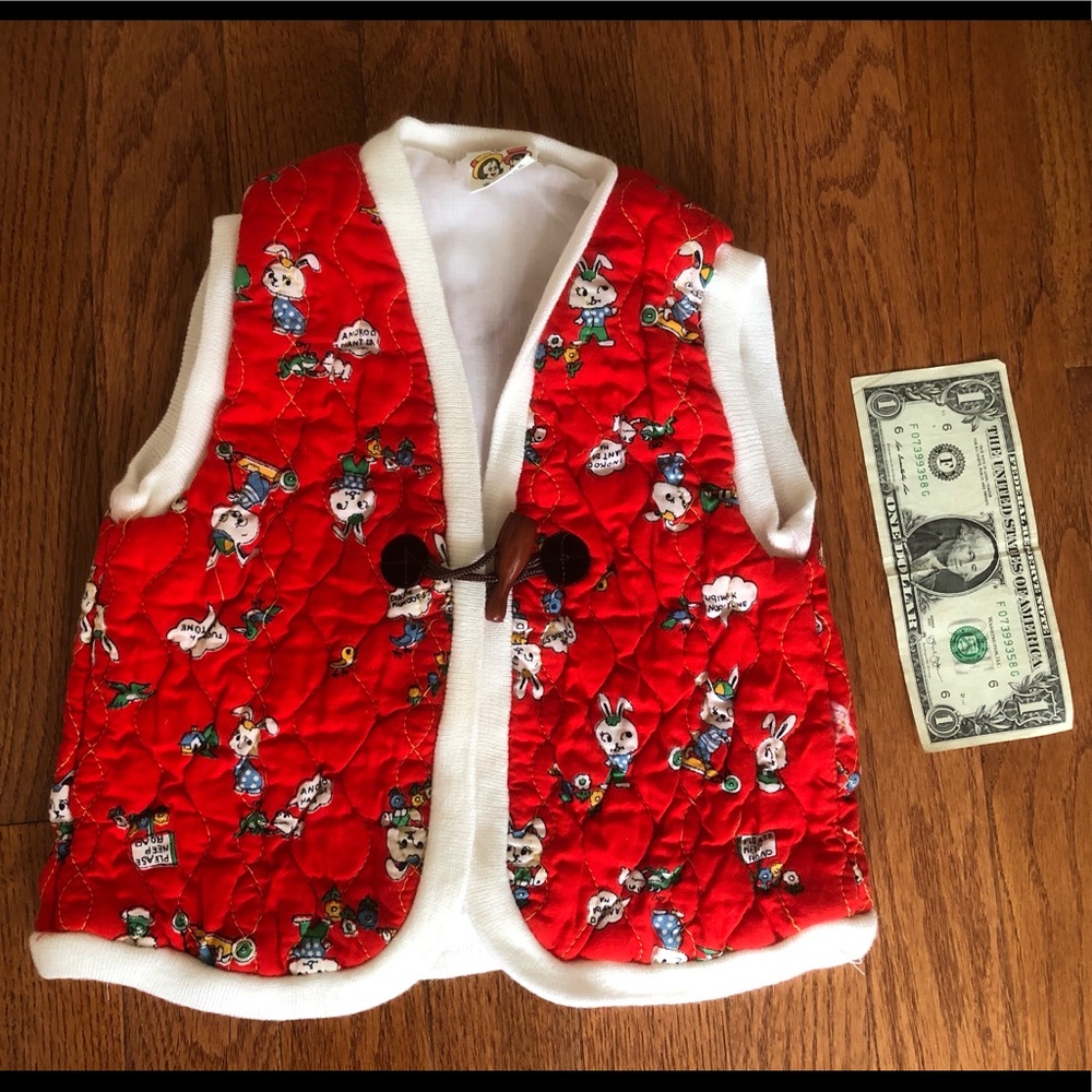 Taiwanese toddler vest